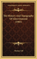 The History And Topography Of Glen Osmond 1166295583 Book Cover