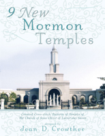 9 New Mormon Temples: Counted Cross-stitch Patterns of Temples of The Church of Jesus Christ of Latter-day Saints 0882908278 Book Cover