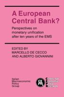 A European Central Bank? 0521376238 Book Cover