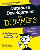 Database Development for Dummies 0764507524 Book Cover