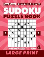 Sudoku Puzzle Book 4 (Large Print) 1986580377 Book Cover
