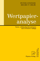 Wertpapieranalyse 3790813028 Book Cover
