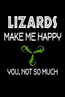 Lizards Make Me Happy, You, Not So Much 1720007853 Book Cover