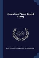 Generalized Picard-Lindelf Theory 137699755X Book Cover