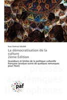 La démocratisation de la culture 2ème Édition (French Edition) 663001135X Book Cover