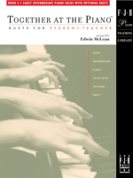 Together at the Piano: Duets for Student-Teacher 1569391106 Book Cover