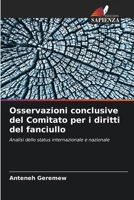 Osservazioni conclusive del Comitato per i diritti del fanciullo (Italian Edition) 6208601738 Book Cover