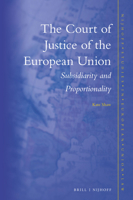 The Court of Justice of the European Union 9004344284 Book Cover