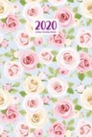 2020 Weekly & Monthly Planner: January 1, 2020 - December 31, 2020 | Priorities and To Do Column | Goals Setting Page | Bright Rose (Flowery Floral) 1691603694 Book Cover