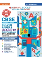 Oswaal CBSE Class 12 English Core Question Bank 2023-24 Book 9356349452 Book Cover