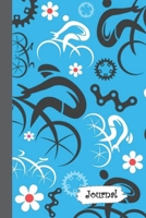 Journal: Urban Bicycles & Gears Themed Diary with Blank Lined Notebook Paper 1710279753 Book Cover