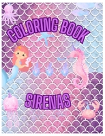 Coloring Book sirenas B0C4X66RV8 Book Cover