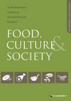Food Culture & Society Volume 14 Issue 3 1847889921 Book Cover