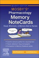 Mosby's Pharmacology Memory Notecards: Visual, Mnemonic, and Memory Aids for Nurses 0323289541 Book Cover