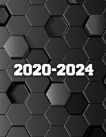 2020-2024 5 year planner: 2020-2024 planner. Monthly Schedule Organizer, Agenda Planner For The Next Five Years, Appointment Notebook, Monthly ... Honeycomb) (2020-2024 monthly planner) 1695283767 Book Cover