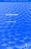 Continuities, 0710061765 Book Cover
