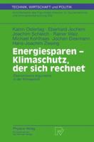 Energiesparen - Klimaschutz, Der Sich Rechnet: Okonomische Argumente in Der Klimapolitik 3790812943 Book Cover