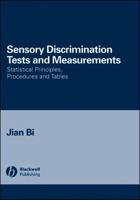 Sensory Discrimination Tests and Measurements: Statistical Principles, Procedures and Tables 0813811112 Book Cover