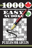 1000 Sudoku Puzzles for Adults: Easy Sudoku Puzzles with Solutions. B0BMSRJYJ4 Book Cover