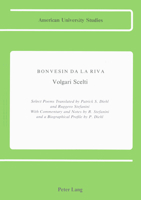 Volgari Scelti = Select Poems (American University Studies Series II, Romance Languages and Literature) 0820404276 Book Cover