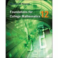 Foundations For College Mathematics 12 Practice & Homework Book 0070131074 Book Cover