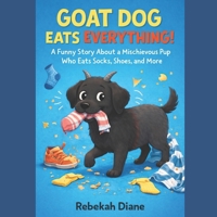 Goat Dog Eats Everything! (The Adventures of Goat Dog) B0GHFT7VJQ Book Cover