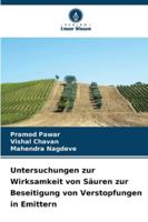 Untersuchungen zur Wirksamkeit von Säuren zur Beseitigung von Verstopfungen in Emittern 6209393209 Book Cover