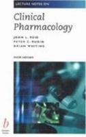 Lecture Notes on Clinical Pharmacology 0632034041 Book Cover