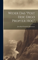 Wider Das "Post Hoc Ergo Propter Hoc" 1022730711 Book Cover