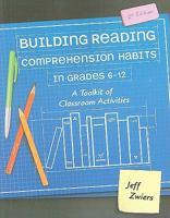 Building Reading Comprehension Habits in Grades 6-12: A Toolkit of Classroom Activities 0872075060 Book Cover