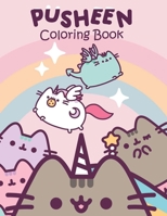 Pụsh�en's Coloring Book: Draw Anything and Everything in the Cutest Style Ever B09SP1PH19 Book Cover