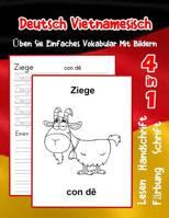 Deutsch Vietnamesisch �ben Sie Einfaches Vokabular Mit Bildern: Verbessern Deutsch Vietnamesisch basis Tiervokabular a1 a2 b1 b2 c1 c2 Buch f�r Kinder 1073673642 Book Cover