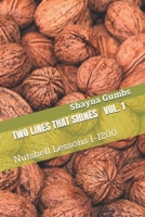 TWO LINES THAT SHINES: Nutshell Lessons B08XS6Q628 Book Cover
