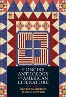 Concise Anthology of American Literature 0023795107 Book Cover