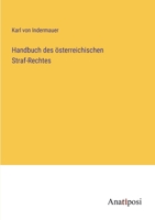 Handbuch des österreichischen Straf-Rechtes 3382401983 Book Cover