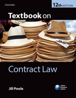 Textbook on Contract Law 0198732805 Book Cover