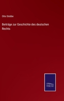 Beitrage Zur Geschichte Des Deutschen Rechts 3743318849 Book Cover