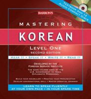 Mastering Korean CD Package (Mastering Series/Level 1 Compact Disc Packages)(2nd Edition) 0812033752 Book Cover