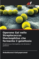 Operone Gal nello Streptococcus thermophilus che fermenta il galattosio: Streptococcus thermophilus che fermenta il galattosio (Italian Edition) 620881880X Book Cover