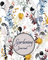 Gardening Journal for Women: Gardening Gifts for Women & Wife - Journal and Logbook with Basic Gardening Prompts - Seamless Flowers 169251198X Book Cover