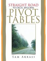 Straight Road to Excel 2013/2016 Pivot Tables: Get Your Hands Dirty 1543405886 Book Cover