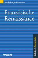 Französische Renaissance: Lehrbuch Romanistik 3476015211 Book Cover