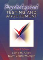 Psychological Testing and Assessment 0205457428 Book Cover