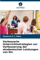 Verbesserte Unterrichtsstrategien zur Verbesserung der akademischen Leistungen von Div (German Edition) 6207759869 Book Cover
