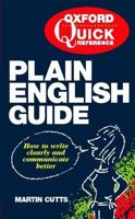 The Quick Reference Plain English Guide (Oxford quick reference) 0198662432 Book Cover