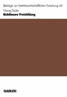 Nichtlineare Preisbildung: Hohere Gewinne Durch Differenzierung 3409133488 Book Cover