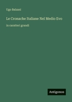 Le Cronache Italiane Nel Medio Evo: in caratteri grandi (Italian Edition) 3388088772 Book Cover
