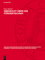 Übersicht Über Die Fördertechnik 3112734408 Book Cover