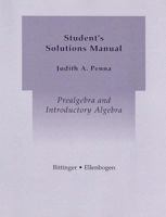 Prealgebra and Introductory Algebra Student's Solutions Manual 0321255860 Book Cover