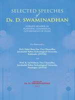 Selected Speeches of Dr. D. Swaminadhan 1482813149 Book Cover